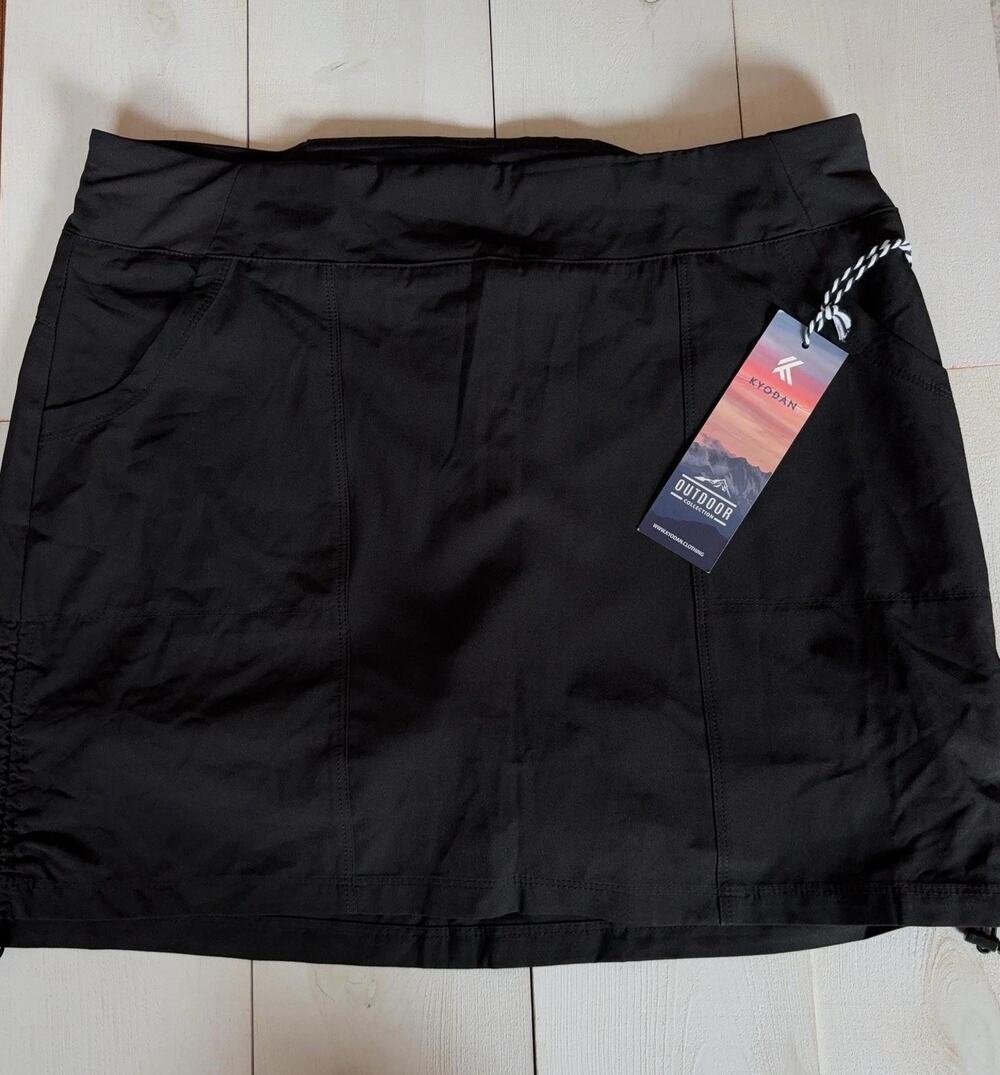 Kyodan Black Athletic Skort